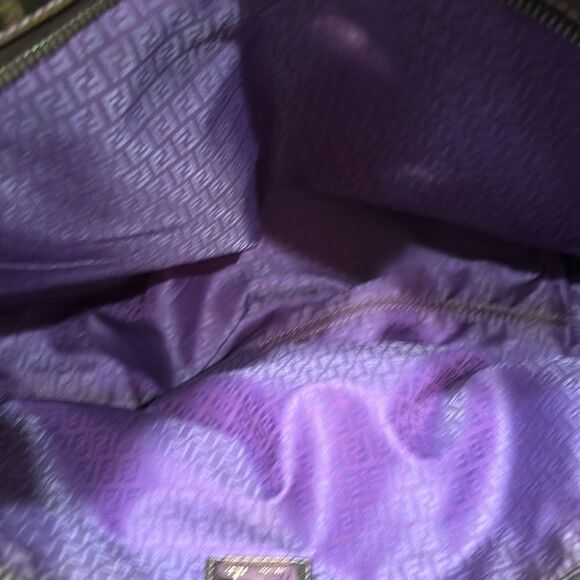 Fendi Roll Tote Zucca Coated Canvas Bag - Picture 12 of 16